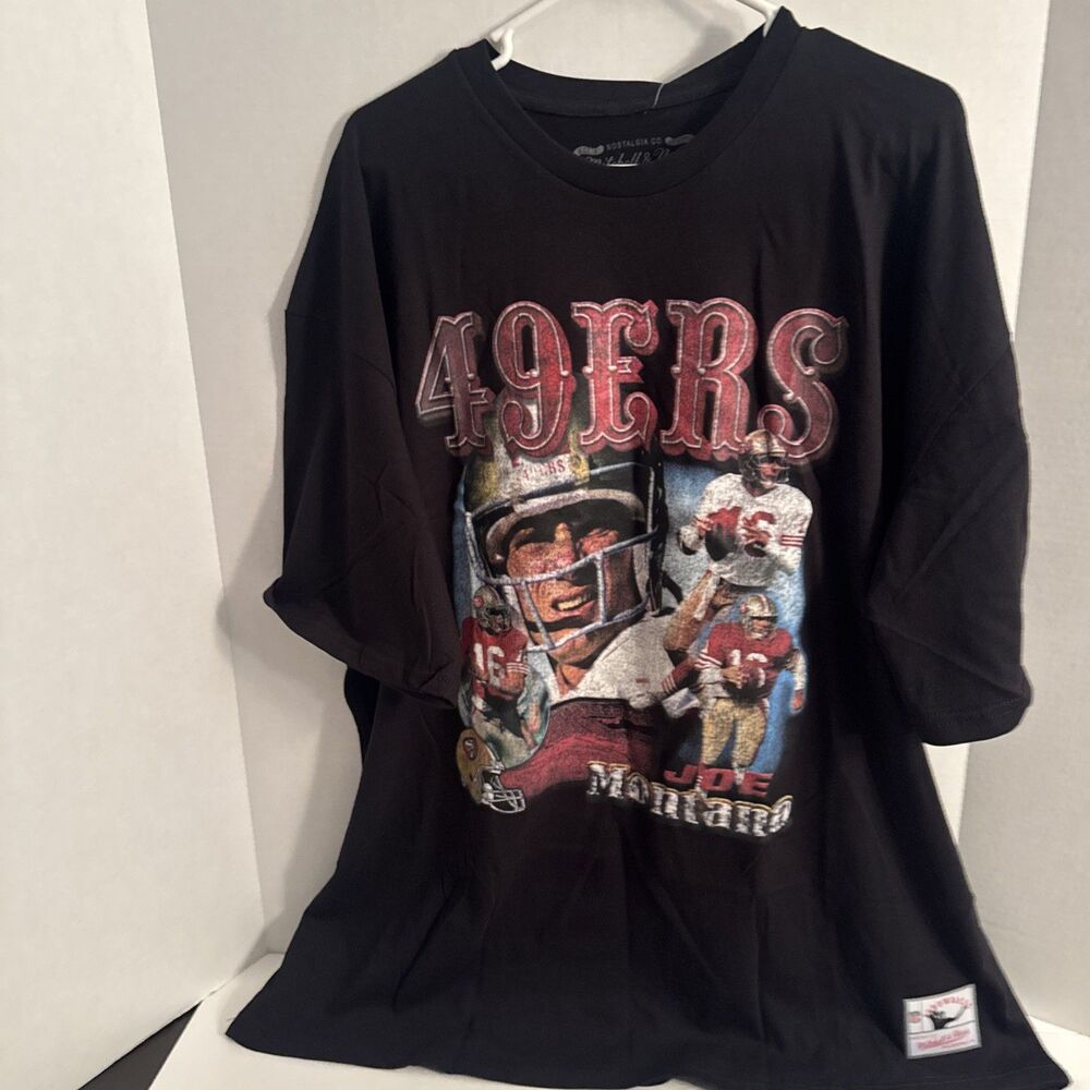 Joe Montana San Francisco 49ers Mitchell & Ness Vintage Hype T-Shirt Men’s 2XL